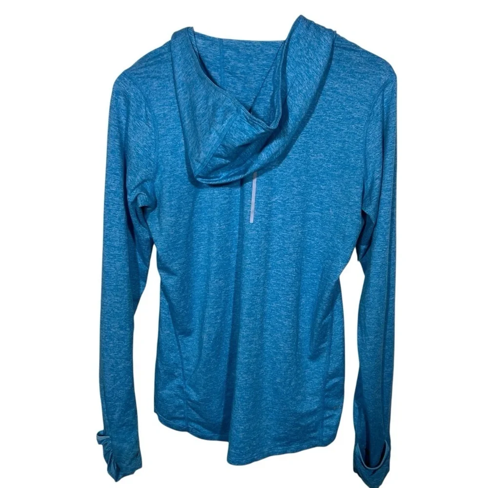 Nike Dri- Fit Blue Hoodie Top Size Medium